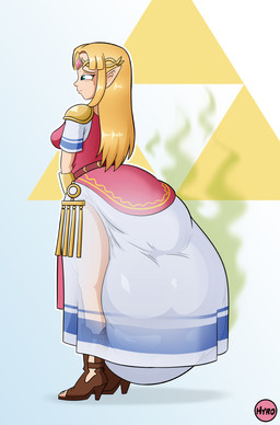 big_diaper blonde_hair blue_eyes bodily_fluids boots clothed clothing crown diaper er excessive_feces feces female footwear gem gold_accessory hair headgear high_heeled_boots high_heels huge_diaper hyper hyper_diaper hyper_feces hyper_soiling nervous nervous_sweat not_furry princess red_gem royalty sagging_diaper shoes smelly soiled_diaper soiling solo stink_fumes sweat triforce_symbol unclean_diaper used_diaper hyrosdiaperdivas nintendo the_legend_of_zelda princess_zelda humanoid hylian hi_res