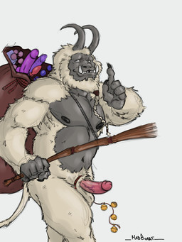 abs accessory anal_beads anthro balls barazoku beard bell biceps braided_beard braided_hair buttplug claws cock_ring curved_horn dildo erection facial_hair fangs furry_balls genitals gesture gesturing_at_viewer hair holding_object holidays horn jewelry looking_at_viewer male muscular muscular_legs navel nipples nude pecs penis penis_accessory penis_jewelry plug_(sex_toy) rope sack sex_toy simple_background solo spanking_cane standing straps teeth triceps vein veiny_penis white_background madboart christmas krampus bovid caprine caprine_demon demon goat_demon humanoid mammal 2022 3:4 hi_res