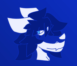 black_hair blue_eyes feral hair looking_at_viewer male solo koopa31 mythology zerga dragon mythological_creature mythological_scalie scalie absurd_res blue_and_white hi_res monochrome