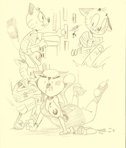 anthro breasts bulge clothed clothing clumsy dress drunk duo fangs female heart_symbol kiss_mark male markings mature_anthro mature_female mole_(marking) nipples one_breast_out substance_intoxication teeth whiskers young papayathebun the_complex_adventures_of_eddie_puss eddie_puss mother_puss domestic_cat felid feline felis mammal 2015 comic hi_res monochrome sketch traditional_media_(artwork) mother_(lore) mother_and_child_(lore) mother_and_son_(lore) parent_(lore) parent_and_child_(lore) parent_and_son_(lore) son_(lore)