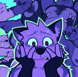 anthro arm_warmers armwear bedroom_eyes biceps blush bodily_fluids butt clothed clothing clothing_lift comic_panel duo embarrassed eyes_closed fondling front_view fur hair hand_on_chest hand_on_face head_on_chest kissing looking_at_viewer male male/male muscular muscular_anthro muscular_male narrowed_eyes nervous nervous_sweat nipples pec_grab pecs presenting presenting_hindquarters raised_clothing raised_shirt raised_topwear remembering seductive shirt shirt_lift shirtless_male smile sweat tail tank_top thin_tail topwear underwear rygel_spkb milo_(rygel_spkb) yoby_(rygel_spkb) canid canine canis gerbil hybrid mammal murid rodent wolf blue_theme hi_res
