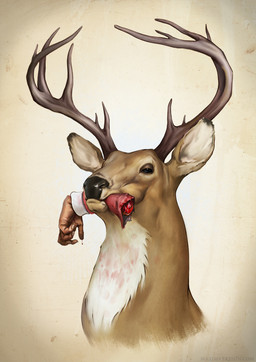 ambiguous_gender antlers beige_background blood bust_portrait cervine deer digital_media_(artwork) dismemberment duo feral gore horn horror human_hand mammal mouth_hold mychestpainwantsacigarette reindeer santa_claus satisfied severed_limb smug solo_focus
Rating: Safe
Score: 12
User: Silkywere
Date: January 25, 2015 ambiguous_gender antlers beige_background blood bust_portrait cervine deer digital_media_(artwork) dismemberment duo feral gore horn horror human_hand mammal mouth_hold mychestpainwantsacigarette reindeer santa_claus satisfied severed_limb smug solo_focus
Rating: Safe
Score: 12
User: Silkywere
Date: January 25, 2015