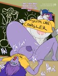 5_fingers abdominal_bulge ahegao anthro areola areola_slip baseball_cap big_areola big_breasts blue_hair bodily_fluids bottomless bottomless_anthro bottomless_gynomorph bottomless_intersex breasts chalkboard classroom clothed clothing cum cum_in_pussy cum_inside detailed_background dialogue duo ear_piercing ear_ring eyelashes eyeshadow female fingers fur genital_fluids grey_body grey_fur gynomorph gynomorph/female hair hair_over_eye hat headgear headwear huge_areola huge_breasts humanoid_pointy_ears hyper hyper_breasts inside intersex intersex/female leaking leaking_cum long_hair looking_pleasured makeup multicolored_body multicolored_fur multicolored_hair nipples nude nude_female nude_humanoid open_mouth open_smile patreon_logo penetration piercing pointy_ears puffy_nipples purple_body purple_hair purple_skin red_eyes red_hair ring_piercing school sex sex_education smile sweat sweatdrop text two_tone_body two_tone_fur two_tone_hair under_boob vaginal vaginal_penetration thebigbadwolf01 camp_crystal_lake ghoul_school hanna-barbera patreon scooby-doo_(series) purgy sibella_dracula canid canine canis domestic_dog humanoid husky mammal nordic_sled_dog spitz vampire 2024 artist_name digital_drawing_(artwork) digital_media_(artwork) english_text hi_res watermark