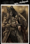 anthro battle belt canales clothing coat film_noir guarnido gun handgun holding_gun holding_object holding_ranged_weapon holding_weapon male ranged_weapon revolver solo topwear trenchcoat weapon negy blacksad john_blacksad domestic_cat felid feline felis mammal 2008