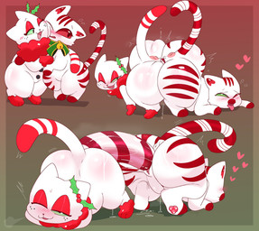 ass_up bedroom_eyes blush blush_lines bodily_fluids butt butts_touching cheek_to_cheek deep_penetration digitigrade dildo dildo_in_vagina dildo_insertion double_dildo duo female female/female female_feral female_penetrated female_penetrating female_penetrating_female feral feral_on_feral food freckles genital_fluids heart_symbol looking_at_another looking_at_partner looking_away looking_back looking_back_at_another looking_back_at_partner looking_pleasured markings narrowed_eyes one_eye_closed paw_socks pawpads paws penetration pull_out raised_tail red_pawpads seductive sex sex_toy sex_toy_in_vagina sex_toy_insertion shaking_butt smile standing striped_markings striped_tail stripes sweat tail tail_markings vaginal vaginal_fluids vaginal_penetration snazzle_snapp junipurr domestic_cat felid feline felis food_creature mammal hi_res