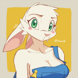 1:1 2019 anthro big_breasts blue_clothing blush breasts clothing female fur lagomorph leporid looking_at_viewer mammal overalls rabbit simple_background skeleito solo white_fur
Rating: Safe
Score: 19
User: Skeleito
Date: May 19, 2019 1:1 2019 anthro big_breasts blue_clothing blush breasts clothing female fur lagomorph leporid looking_at_viewer mammal overalls rabbit simple_background skeleito solo white_fur
Rating: Safe
Score: 19
User: Skeleito
Date: May 19, 2019