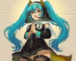 absolute_territory alternate_species blue_eyes blue_hair breasts clothing dorime female hair legwear long_hair looking_at_viewer nun praying solo thigh_highs bsapricot vocaloid hatsune_miku animal_humanoid canid canid_humanoid canine canine_humanoid dog_humanoid humanoid mammal mammal_humanoid hi_res