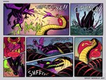 blood bodily_fluids coiling dialogue duo female feral fight green_eyes male red_sclera thorny_vines tongue tongue_out spicynoodleart disney disney's_aladdin mythology sleeping_beauty_(1959) jafar_(disney) maleficent cobra dragon mythological_creature mythological_scalie reptile scalie snake hi_res