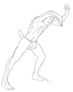 asian_clothing clothed clothing east_asian_clothing exposed flaccid genitals hair japanese_clothing magic_user male mawashi penis penis_base solo topless transformation wardrobe_malfunction sabretoothed_ermine avatar:_the_last_airbender nickelodeon fan_character haplorhine human mammal monkey primate 2012 graphite_(artwork) monochrome traditional_media_(artwork)