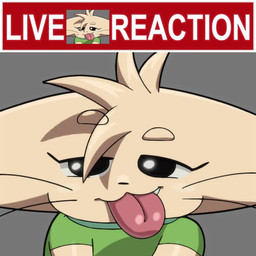 anthro bodily_fluids clothed clothing cum cum_on_screen genital_fluids looking_at_viewer male masturbation obscured_masturbation penile penile_masturbation shitpost simple_background smile solo text tongue tongue_out sound_warning superbinario live_tucker_reaction rigby_the_cat binario_(superbinario) domestic_cat felid feline felis mammal sand_cat 1:1 2d_animation animated digital_media_(artwork) frame_by_frame high_framerate meme short_playtime sound video
