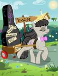 detailed_background female feral solo andy_price friendship_is_magic hasbro my_little_pony octavia_(mlp) earth_pony equid equine horse mammal pony 2015 absurd_res hi_res