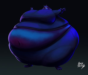 anthro belly belly_expansion belly_inflation big_belly big_breasts big_butt big_cheeks blue_body blue_bottomwear blue_clothing blue_ears blue_eyes blue_fur blue_horn blue_pants blue_shirt blue_topwear blue_tracksuit blueberry_inflation body_inflation bottom_heavy bottomwear breasts butt butt_expansion clothed clothing expansion exposed_belly female fur grey_background horn huge_belly huge_breasts huge_thighs hyper hyper_belly hyper_breasts hyper_inflation hyper_thighs inflation navel pants shirt simple_background solo spherical_inflation standing swelling swollen_cheeks text thick_thighs thigh_expansion three-quarter_view tight_clothing topwear tracksuit wide_hips oveja-tactica undertale_(series) toriel boss_monster_(undertale) bovid caprine goat mammal 2025 artist_name colored digital_media_(artwork) hi_res shaded signature