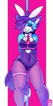 anthro bunny_costume clothing costume dancing female fox_tail pole pole_dancing rabbit_ears solo jinxit deco_27_(producer) rabbit_hole_(deco_27) eight_(dont_jinxit) canid canine fox mammal absurd_res hi_res