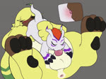 69_position anal anthro anus balls claws duo erection fellatio fur genitals hair hair_over_eyes male male/male oral pawpads penile penis red_hair rimming sex size_difference tongue tongue_fucking white_body white_fur yellow_body yellow_fur grenym bandai_namco digimon angoramon digimon_(species) gomamon lagomorph leporid mammal rabbit 4:3 animated no_sound short_playtime webm