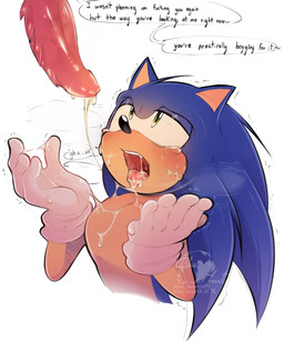 anthro blush bodily_fluids clothing cum cum_string dialogue duo genital_fluids genitals gloves handwear hybrid_genitalia hybrid_penis looking_up male male/male open_mouth penile_spines penis profanity saliva saliva_on_tongue saliva_string speech_bubble tears text tongue tongue_out uvula black_jest sega sonic_the_hedgehog_(series) shadow_the_hedgehog sonic_the_hedgehog eulipotyphlan hedgehog mammal 2025 digital_drawing_(artwork) digital_media_(artwork) english_text hi_res