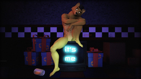 anthro black_eyes box clothing container electronics gift_box hat headgear headwear male muscular muscular_male safe_nudity sitting solo television text top_hat sky_chaser petruz_(modeler) five_nights_at_freddy's scottgames bear_(petruz) golden_freddy_(fnaf) bear mammal 16:9 3d_(artwork) digital_media_(artwork) hi_res source_filmmaker_(artwork) widescreen