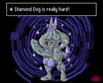 4_toes 5:4 5_fingers abs annaengine anthro balls barefoot biceps big_penis blue_body blue_nipples blue_penis blue_tongue canid canine canis claws crystal crystal_creature diamond_(gem) diamond_dog_(earthbound) digital_drawing_(artwork) digital_media_(artwork) domestic_dog earthbound_(series) elemental_creature english_text erection feet fingers foreskin fur gem gem_eyes genitals green_body hands_on_hips hi_res humanoid_genitalia humanoid_penis looking_up male mammal mineral_fauna multicolored_balls multicolored_body multicolored_penis multicolored_tail muscular muscular_anthro muscular_male navel nintendo nipples no_pupils nude open_mouth pecs penis sharp_teeth simple_background smile solo sparkles spikes spikes_(anatomy) standing tail teeth text toe_claws toes tongue tongue_out vein veiny_penis