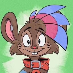 alternative_fashion bell bell_collar cigarette cigarette_in_mouth cigarette_smoke collar front_view hair_to_side object_in_mouth punk smoke smoking solo transformation transition_effect trevor-fox trevor-fox_(character) house_mouse mammal mouse murid murine rodent 1:1 animated bust_portrait digital_media_(artwork) icon multiple_scenes portrait