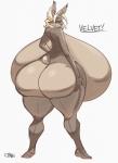 anthro big_breasts big_butt breasts butt curvy_figure female huge_breasts huge_butt hyper hyper_breasts hyper_butt looking_at_viewer nude smile solo standing voluptuous wide_hips laurel_dog felid feline lynx mammal hi_res