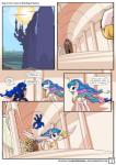 2015 comic duo english_text equid equine feathered_wings feathers female feral friendship_is_magic hasbro hi_res horn mammal my_little_pony mysticalpha mythological_creature mythological_equine mythology princess_celestia_(mlp) princess_luna_(mlp) sibling_(lore) sister_(lore) sisters_(lore) text url winged_unicorn wings