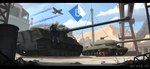 aircraft airplane anthro duo male military tank_(vehicle) vehicle wolf-skyline gaijin_entertainment war_thunder canid canine fox lagomorph leporid mammal rabbit 2023 hi_res