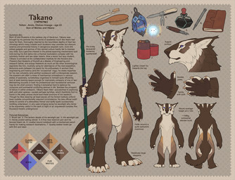 5_fingers 5_toes animal_genitalia anthro balls blue_eyes book brush claws feet fingers fluffy fluffy_chest fully_sheathed genitals hairbrush ink lamp lantern male neck_tuft nude nude_anthro nude_male pawpads paws pen penis res sheath solo staff text toe_claws toes tuft white_balls white_sheath snowskau takano_(ozzy) felid mammal tetton 2020 english_text hi_res model_sheet