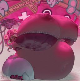 belly belly_expansion big_belly big_breasts breast_expansion breasts expansion female hose hose_in_mouth hose_inflation huge_belly huge_breasts hyper hyper_belly hyper_breasts hyper_inflation inflation liquid_inflation nipples sitting solo thick_thighs velvetbambi nintendo splatoon marina_(splatoon) aquatic cephalopod mollusk octarian octoling 2025 absurd_res hi_res
