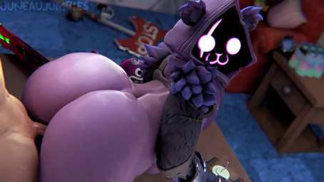ambiguous_penetration anthro anthro_penetrated big_breasts big_butt blush bodily_fluids breasts butt butt_focus butt_jiggle clothed clothing cum cum_inside duo erection female female_on_human female_penetrated fingers fur genital_fluids genitals hair huge_butt human_penetrating_female jiggling leaking_cum looking_back male male/female male_penetrating male_penetrating_female nipples nude orgasm penetration penile penile_penetration penis purple_body rear_view scar sex thick_thighs juneaujumbles vickifox_(va) epic_games fortnite raven_team_leader bear human mammal 16:9 2026 3d_(artwork) 3d_animation animated digital_media_(artwork) long_playtime sound video voice_acted widescreen