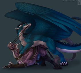 absurd_res anal animal_genitalia animal_penis anora_drakon bdsm bondage bound bridle collar dragon duo erection feathered_wings feathers feral feral_on_feral fur furred_dragon grey_background hi_res horn knot male male/male mystical_stratus penis scalie simple_background slit turindo wings
Rating: Explicit
Score: 25
User: MysticalLatios
Date: May 19, 2019 absurd_res anal animal_genitalia animal_penis anora_drakon bdsm bondage bound bridle collar dragon duo erection feathered_wings feathers feral feral_on_feral fur furred_dragon grey_background hi_res horn knot male male/male mystical_stratus penis scalie simple_background slit turindo wings
Rating: Explicit
Score: 25
User: MysticalLatios
Date: May 19, 2019