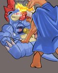 anal anal_penetration animal_genitalia anthro anthro_on_anthro anthro_penetrated anthro_penetrating anthro_penetrating_anthro belly bodily_fluids breast_play breast_suck breasts bulge cape clothing cum cum_in_ass cum_in_mouth cum_inside detailed_bulge ejaculation erection fellatio fire gang gangbang genital_fluids genital_outline genital_slit genitals group group_sex harem harem_boy hat headgear headwear husband internal internal_oral jewelry knotting licking male male/male male_penetrated male_penetrating male_penetrating_male muscular necklace nipple_fetish nipple_play nipple_suck oral oral_knotting oral_penetration orgasm overweight penetration penile penile_penetration penis penis_in_ass penis_lick penis_outline penis_size_difference sex slightly_chubby slit_penis sucking swamp sweat sweatdrop tongue vein veiny_penis hidronics mythology nintendo pokemon pokemon_mystery_dungeon spike_chunsoft cody_flamey fan_character luke_hidron charizard crocodilian dragon felid feline feraligatr generation_1_pokemon generation_2_pokemon generation_4_pokemon generation_7_pokemon incineroar infernape mammal mythological_creature mythological_scalie pokemon_(species) reptile scalie hi_res
