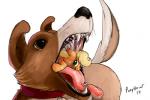 2014 applejack_(mlp) blonde_hair brown_eyes brown_fur canine dog duo equine female feral friendship_is_magic fur green_eyes hair horse lesbian macro mammal micro my_little_pony open_mouth orange_fur plain_background pony ponythroat saliva teeth tongue vorarephilia vore white_background winona_(mlp)
Rating: Questionable
Score: 4
User: lemongrab
Date: February 13, 2014
