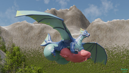 balls big_balls big_penis feral fin flying forest genitals huge_balls huge_penis hyper hyper_balls hyper_genitalia hyper_penis knot male mountain non-mammal_balls penis plant solo spiked_penis spikes spikes_(anatomy) spread_wings tail tree wings bonzaipalmtree mythology zai_(bonzaipalmtree) aquatic aquatic_dragon dragon mythological_creature mythological_scalie scalie 16:9 3d_(artwork) blender_(artwork) digital_media_(artwork) hi_res widescreen