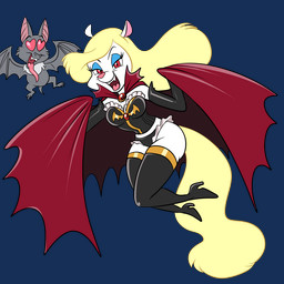 ambiguous_gender anthro bedroom_eyes blonde_hair boots breasts cape cleavage clothed clothing corset duo eyebrows eyelashes fangs female footwear fur grey_body grey_fur hair half-closed_eyes heart_eyes heart_symbol high_heeled_boots high_heels legwear lingerie looking_at_viewer membrane_(anatomy) membranous_wings narrowed_eyes open_mouth red_eyes seductive shoes simple_background stockings teeth thigh_boots thigh_highs tongue tongue_out topwear transparent_background underwear white_body white_fur wings lonbluewolf animaniacs warner_brothers minerva_mink bat mammal mink mustelid musteline true_musteline vampire 1:1 2015 alpha_channel digital_media_(artwork)