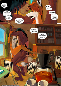 against_surface against_wall anthro anthro_on_anthro anthro_penetrated anthro_penetrating anthro_penetrating_anthro arms_around_shoulders beverage bit_lips bite biting_lip black_hair bodily_fluids brown_body clothed clothed/nude clothed_anthro clothing coffee cum detailed_background dialogue dirty_talk dripping drooling duo erection eyelashes eyes_closed face_to_face femboy genital_fluids genitals hair hair_over_eye hair_over_eyes hands_on_hands hanging_on_partner implied_nudity infidelity licking lifting_partner lips male male/male male_penetrated male_penetrating male_penetrating_male mostly_nude muscular muscular_anthro muscular_arms muscular_male navel neck_lick nipple_fetish nipple_pinch nipple_play nipples nude nude_anthro nude_male one_eye_closed open_clothing orange_hair pecs penetration penis pinch pink_nipples precum precum_drip precum_string profanity removing_shirt saliva sex shirt side_view size_difference slim_anthro slim_male smile suit_jacket teeth text thick_lips tongue tongue_out tooth_gap topless topless_anthro topless_male topwear trailer_(vehicle) verbal_emasculation wide_angle yellow_eyes yes-no_question purplebirdman laurie_(purplebirdman) ricky_(purplebirdman) canid canine equid equine fox horse mammal 2026 better_version_at_paywall colored comic detailed digital_drawing_(artwork) digital_media_(artwork) english_text multiple_scenes shaded url