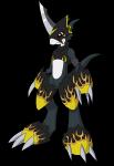 alternate_color anthro armor black_dragon claws digimon dragon flamedramon horn male raysaber red_eyes
Rating: Safe
Score: 0
User: Scakk
Date: February 16, 2014