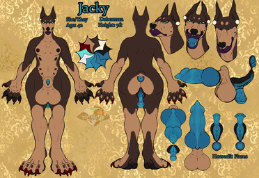 animal_genitalia animal_penis animal_vulva anus balls big_balls big_clitoris biped canine_genitalia canine_penis clitoral_medial_ring clitoris ear_piercing ear_ring earrings_only equine_anus equine_genitalia equine_penis equine_vulva erect_clitoris flared_clitoris front_view genitals herm huge_balls huge_clitoris intersex knot knotted_penis lips lipstick logo long_clitoral_glans long_clitoris looking_at_viewer makeup multi_nipple nipples nude nude_anthro pearl_ear_ring penis piercing pose rear_view ring_piercing solo tasteful_nudity text thick_clitoris thick_lips three-quarter_view vulva yonnixart jacky_(madrii) canid canine canis dobermann domestic_dog equid equine horse mammal pinscher absurd_res artist_logo character_name digital_drawing_(artwork) digital_media_(artwork) english_text flat_colors full-length_portrait headshot_portrait hi_res model_sheet portrait