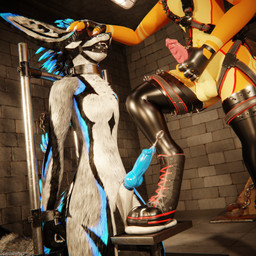 animal_genitalia animal_penis anthro anthro_on_anthro arms_tied ball_crush ball_squeeze balls basement bdsm biped black_body black_boots black_clothing black_footwear black_fur black_shoes blue_body blue_fur blue_penis bodily_fluids bondage boot_on_balls boots bound canine_genitalia canine_penis claws clothed clothing cock_and_ball_torture converse_shoes crush cuff_(restraint) cum cum_dripping_from_penis cum_on_penis depth_of_field dominant duo erection feet flat_balls foot_crush foot_fetish foot_on_balls foot_play footwear fur genital_fluids genital_torture genitals grey_body grey_fur hair hindpaw inside kneeling knot leather leather_boots leather_clothing leather_footwear legs_tied legwear male male/male metal_cuffs moan multicolored_body nude object_in_urethra on_ground open_mouth orange_body orange_fur orgasm pain paws penetration penis piercing reflection restraints sex shoes shoes_on slim slim_anthro slim_male slim_sub smile sounding_rod standing standing_on_balls submissive submissive_male tail torture trampling urethral urethral_penetration white_body white_fur dragonplayer dragonplayer_(character) redvalkyrie canid canine canis fox hybrid jex mammal nardoragon rexouium 1:1 3d_(artwork) absurd_res blender_(artwork) blender_cycles_(artwork) digital_media_(artwork) hi_res