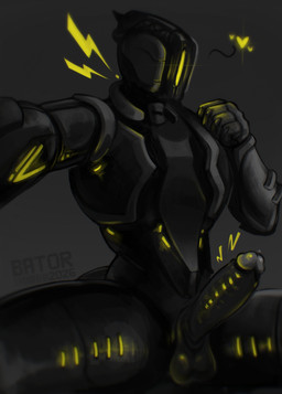 balls bator_exe faceless_character faceless_male genitals glans heart_symbol machine male not_furry penis solo digital_extremes tencent warframe robot 2026 absurd_res dated hi_res