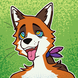 anthro fur hair hypnosis male mind_control nude open_mouth ringed_eyes simple_background smile solo teeth tongue smittenpuppy canid canine fox mammal 1:1 2d_animation animated digital_media_(artwork) hi_res