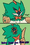 2016 2:3 ambiguous_gender anthro avian beak bird brown_body brown_feathers decidueye english_text feathers generation_7_pokemon green_background green_body green_feathers hood image_macro listen_here_you_little_shit meme nintendo orange_body orange_feathers plant pokemon pokemon_(species) reaction_image redraw simple_background solo text unknown_artist vines winged_arms wings