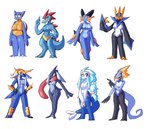 anthro anthrofied blue_body breasts female genitals group group_nudity nude nude_anthro nude_female pussy inget nintendo pokemon blastoise empoleon feraligatr generation_1_pokemon generation_2_pokemon generation_3_pokemon generation_4_pokemon generation_5_pokemon generation_6_pokemon generation_7_pokemon generation_8_pokemon greninja inteleon pokemon_(species) primarina samurott swampert