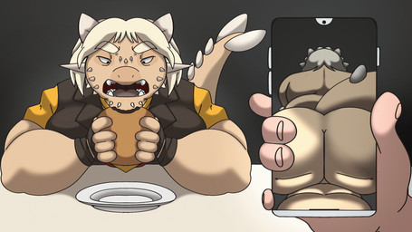 anal anal_penetration anthro anthro_penetrated big_penis brown_clothing brown_jacket brown_topwear burger clothing clubbed_tail duo eating eating_food electronics facial_spikes first_person_view food front_view genitals head_spikes holding_object holding_phone human_on_anthro human_penetrating human_penetrating_anthro humanoid_genitalia humanoid_penis interspecies jacket looking_at_object looking_at_phone male male/male male_human male_penetrated male_penetrating male_penetrating_male open_mouth penetration penile penile_penetration penis penis_in_ass phone rear_view sex shirt spikes spikes_(anatomy) tail tan_body topwear weapon_tail white_body yellow_clothing yellow_shirt yellow_topwear witdrawsloods cavemanon_studios i_wani_hug_that_gator anon buster_(iwhtg) ankylosaurian ankylosaurid ankylosaurus dinosaur human mammal ornithischian prehistoric_species reptile scalie thyreophoran 16:9 animated hi_res widescreen