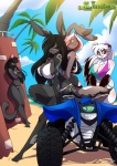 anthro atv beach big_breasts bikini black_body black_fur black_hair blush breasts chest_tuft cleavage clothed clothing cloud facial_markings female fur green_eyes grey_body grey_fur group hair head_markings huge_breasts long_hair markings multicolored_body multicolored_fur multicolored_hair outside pink_hair purple_eyes red_eyes seaside skimpy sky slightly_chubby swimwear tail thick_thighs thong tuft two-piece_swimsuit two_tone_body two_tone_fur two_tone_hair underwear white_body white_fur white_hair wide_hips yellow_eyes chalo las_lindas angel_loveridge cocoa_(las_lindas) rachael_saleigh taffy_(las_lindas) bear domestic_cat felid feline felis giant_panda lagomorph leporid mammal rabbit hi_res