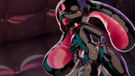 clothing drone dronesuit dronification latex latex_clothing latex_mask male mask solo bluegua bluegua_(character) lagomorph leporid mammal rabbit 16:9 3d_(artwork) 4k absurd_res blender_(artwork) blender_cycles_(artwork) digital_media_(artwork) hi_res widescreen