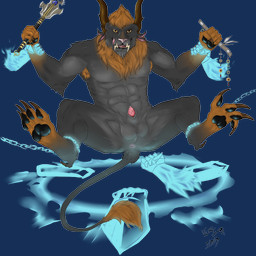 4_toes abs anal anal_fisting anal_masturbation anal_penetration animal_genitalia anthro anus armpit_hair athletic balls bdsm biceps bodily_fluids body_hair bondage bound chain claws digitigrade disembodied_hand duo feet fisting fur genital_fluids genitals grey_body grey_fur grin horn licking looking_at_viewer male masturbation muscular nude open_mouth orange_body orange_fur pawpads paws pecs penetration penis penis_tip precum restrained saliva scepter sheath simple_background smile solo_focus submissive submissive_male teeth toe_claws toes tongue tongue_out transparent_background tuft weapon yellow_eyes velrizoth guild_wars charr felid mammal 1:1 alpha_channel hi_res