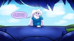 blueberry_inflation fur immobile inflation logo long_ears purple_eyes sky skyscape speech_bubble teasing text website_url white_body white_fur winguthings lagomorph leporid mammal rabbit 2025 artist_logo artist_name dated english_text hi_res watermark