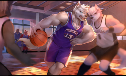 2019 anthro biceps black_nose canid canine canis clothed clothing digital_media_(artwork) fur fuwayuuko hi_res kemono male mammal pecs wolf
Rating: Safe
Score: 1
User: Kario-xi
Date: March 25, 2019 2019 anthro biceps black_nose canid canine canis clothed clothing digital_media_(artwork) fur fuwayuuko hi_res kemono male mammal pecs wolf
Rating: Safe
Score: 1
User: Kario-xi
Date: March 25, 2019