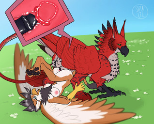 animal_genitalia animal_penis anthro anthro_on_feral anthro_penetrated anus balls barefoot beak bestiality bodily_fluids breasts butt cervical_contact cervical_penetration cervix cum cum_from_vagina cum_in_uterus cum_in_vagina cum_inside cum_on_ground cum_on_leg duo ear_piercing ejaculation equine_genitalia equine_penis feathers feet female female_anthro feral feral_penetrating feral_penetrating_anthro field genital_fluids genital_piercing genitals humanoid_genitalia humanoid_vulva internal internal_vaginal intraspecies intraspecies_bestiality leg_grab legs_up looking_pleasured lying male male/female male_feral nipples on_back on_ground orgasm penetration penile penile_penetration penis penis_in_vagina penis_piercing piercing rear_view red_body reverse_piledriver_position sex shaking size_difference spread_wings talons throbbing throbbing_balls throbbing_penis toes trembling uterus vaginal vaginal_penetration vulva wings x-ray_view shtoltz mythology gregory_(jazzio_gal) avian bird gryphon mythological_avian mythological_creature animated hi_res huge_filesize long_playtime no_sound video