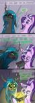 angry blue_hair blush dialogue female green_eyes hair horn kite lamp purple_eyes speech_bubble text underpable friendship_is_magic hasbro moth_lamp_(meme) my_little_pony mythology queen_chrysalis_(mlp) starlight_glimmer_(mlp) arthropod changeling equid equine mammal mythological_creature mythological_equine unicorn 2018 absurd_res comic digital_media_(artwork) english_text hi_res meme