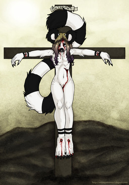 blood castration cross crown_of_thorns holly_massey internet lemur lol_religion male mammal not_jesus nullification nullo penectomy primate solo stitches wounded zeriara_(character)
Rating: Explicit
Score: 3
User: Kald
Date: May 30, 2010 blood castration cross crown_of_thorns holly_massey internet lemur lol_religion male mammal not_jesus nullification nullo penectomy primate solo stitches wounded zeriara_(character)
Rating: Explicit
Score: 3
User: Kald
Date: May 30, 2010